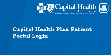 We have programs for asthma, COPD, diabetes, high cholesterol, high blood pressure and nutrition. . Capital health plan patient portal